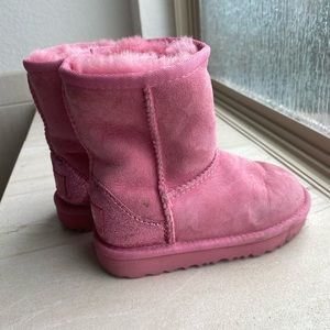 Pink toddler Uggs size 8.